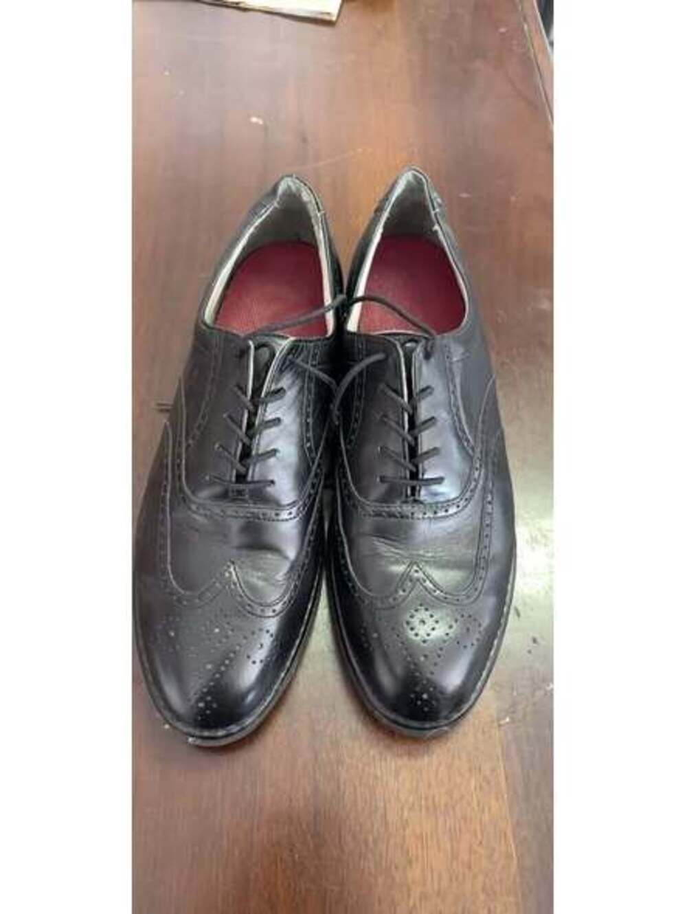 Dressport by Rockport Black Leather Dress Shoes 9.5